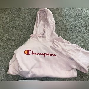 Champion baby pink sweatshirt